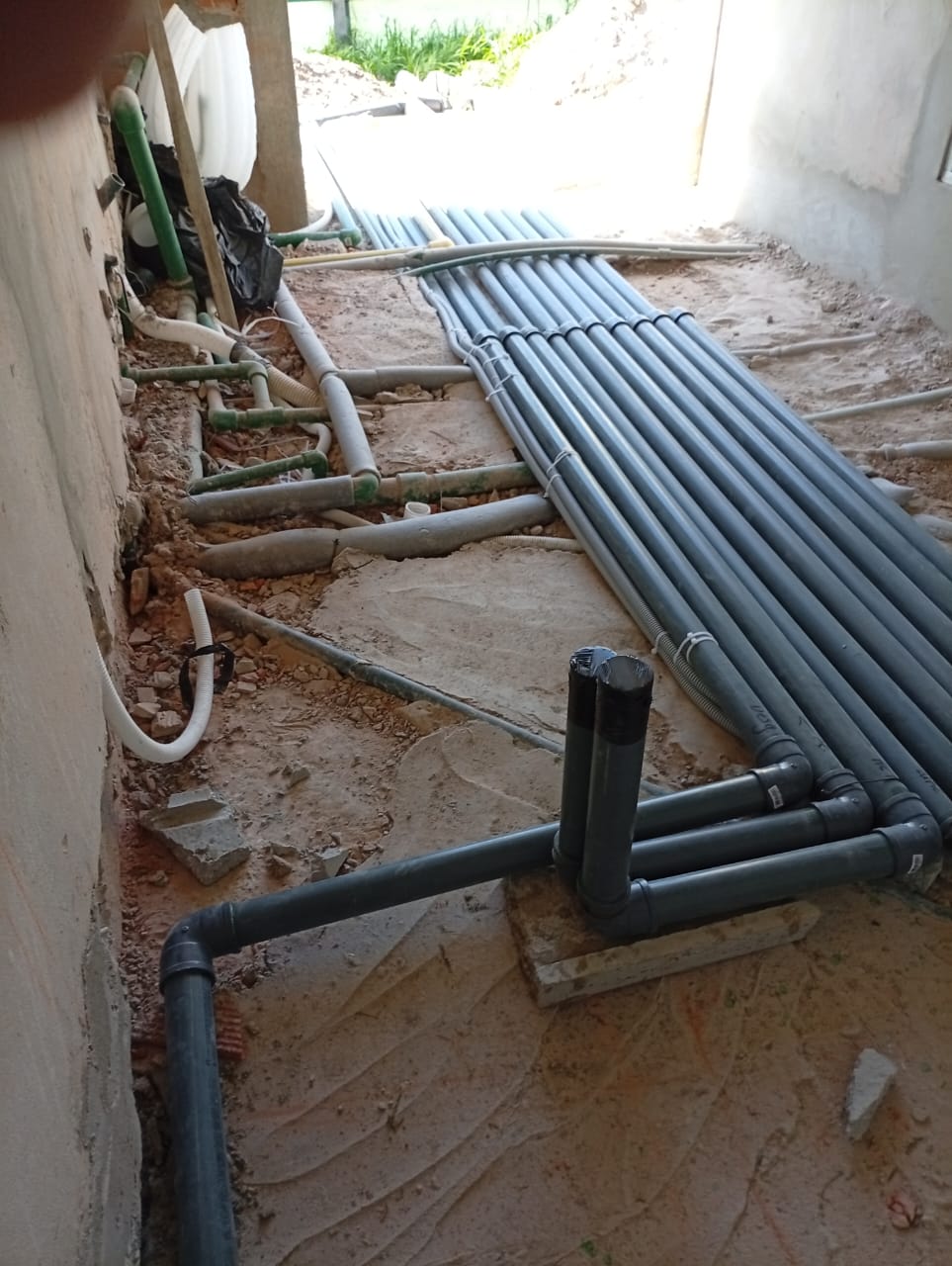 Obra de cañerías